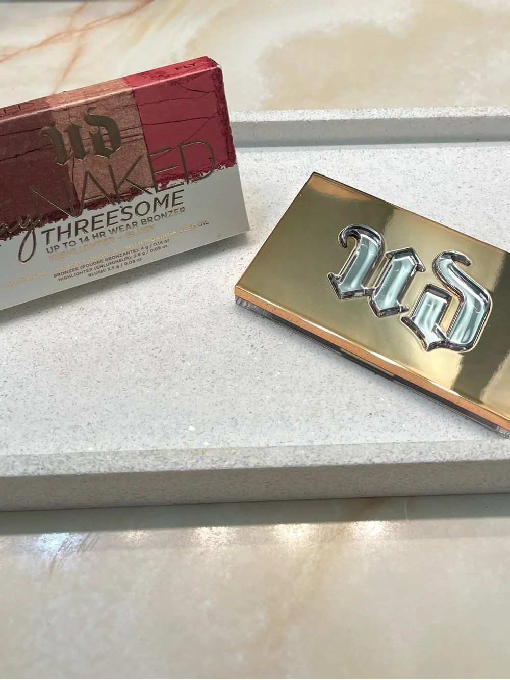Urban Decay ~ ‘FLY’ Stay N@ked Threes@me ~ Bronzer, Highlighter, Blush Full Size - Picture 7 of 16